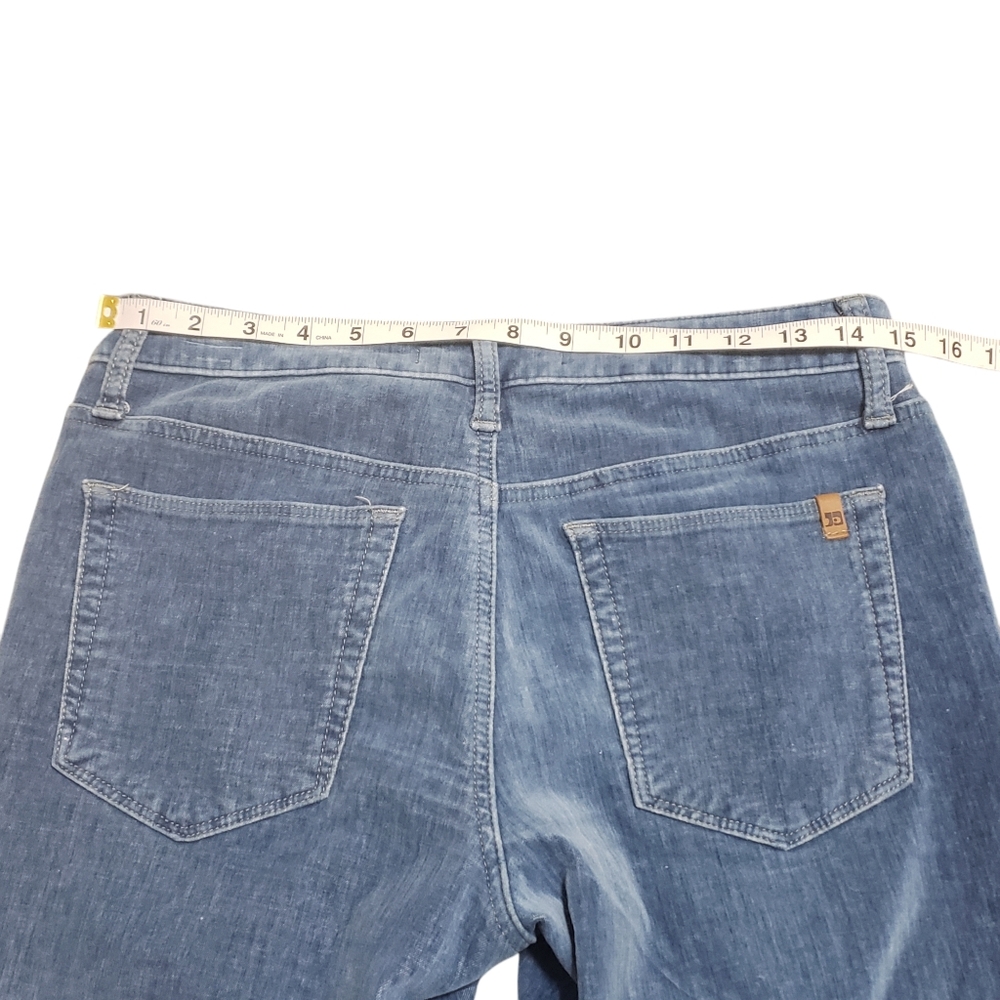 Joe's Jeans Charlie‎ Velvet High Rise Skinny Jeans Blue Sz 28 - Picture 8 of 13